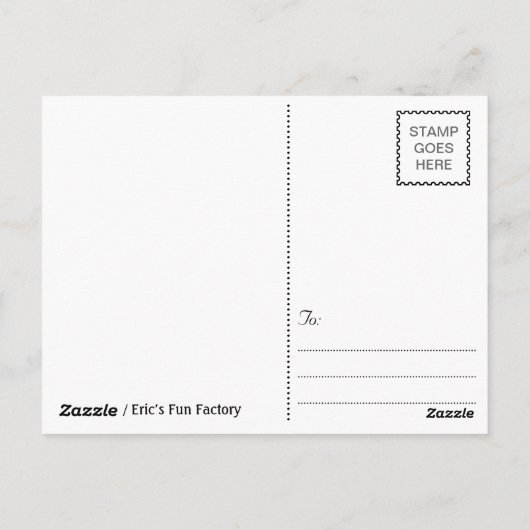 Briefkaart van "Palm Springs" (Achterkant)