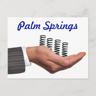 Briefkaart van "Palm Springs"