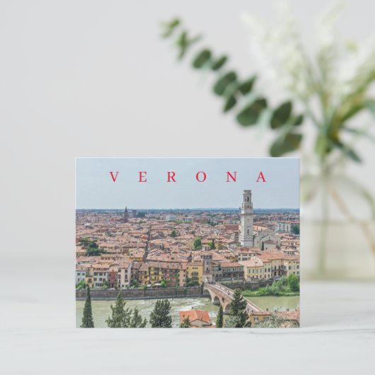 Briefkaart van panoramisch uitzicht (Staand voorkant)