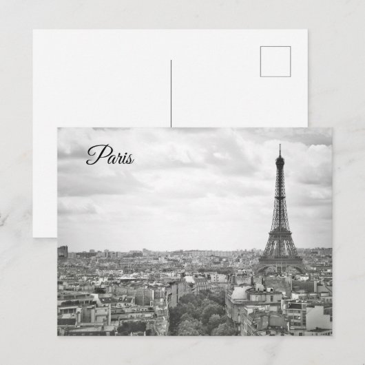 Briefkaart van Parijs (Voorkant / Achterkant)