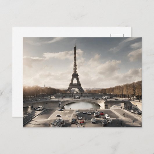 Briefkaart van Parijs (3) (Voorkant / Achterkant)