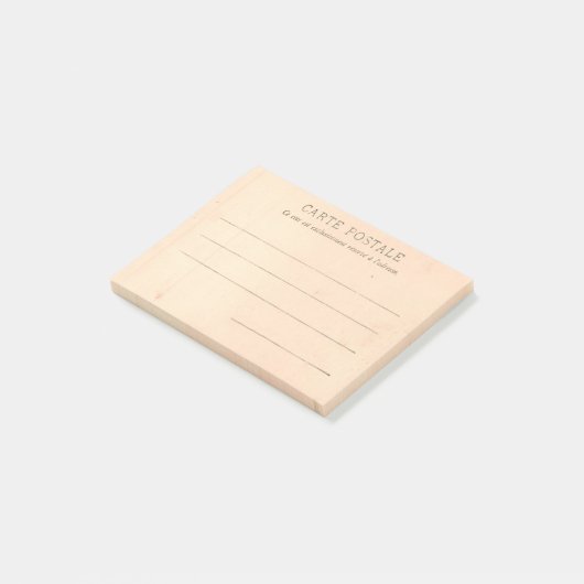 Briefkaart van Parijs van rond 1905 The Tracadero Post-it® Notes (Schuin)
