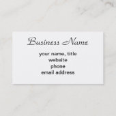 Briefkaart van Parijs vogel op het Visitekaartje v (Achterkant)