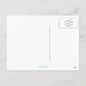 Briefkaart van Pasen van het Kuiken van het baby (Achterkant)