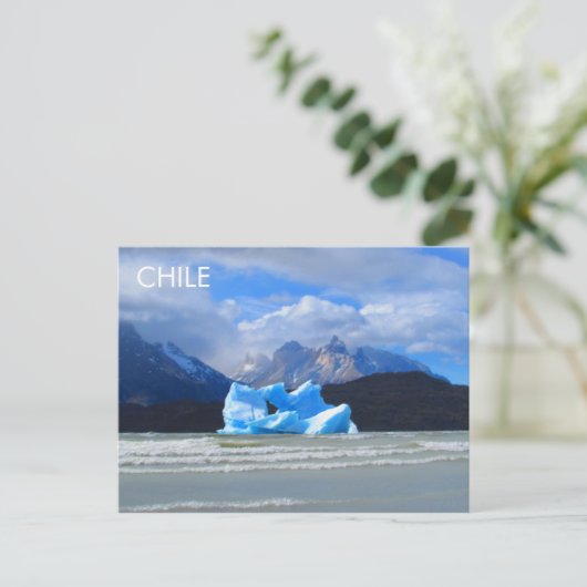 Briefkaart van Patagonië-Chili (Staand voorkant)
