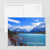 Briefkaart van Patagonië-Chili (Voorkant / Achterkant)