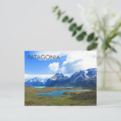 Briefkaart van Patagonië-Chili (Staand voorkant)