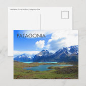 Briefkaart van Patagonië-Chili (Voorkant / Achterkant)