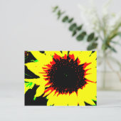 Briefkaart van Patsy en Mandy Sunflower (Staand voorkant)