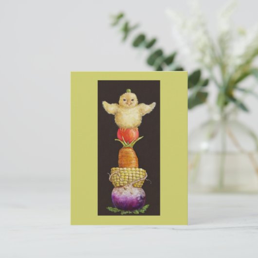 briefkaart van peeptotem (Staand voorkant)