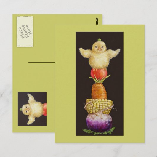 briefkaart van peeptotem (Voorkant / Achterkant)