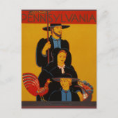  Briefkaart van Pennsylvania (Voorkant)