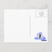 Briefkaart van pensionering (Achterkant)