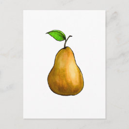 Briefkaart van peren