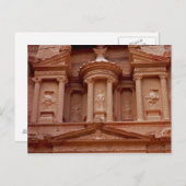 Briefkaart van Petra, Jordanië (Voorkant / Achterkant)