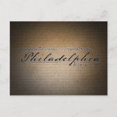 Briefkaart van Philadelphia (Voorkant)