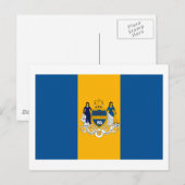 Briefkaart van Philadelphia (Voorkant / Achterkant)