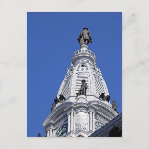 Briefkaart van Philadelphia City Hall