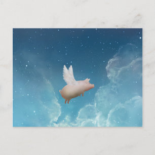 briefkaart van Pig to the Stars