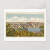  Briefkaart van Pittsburgh Skyline (Voorkant)