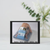 briefkaart van pluimvee (Staand voorkant)