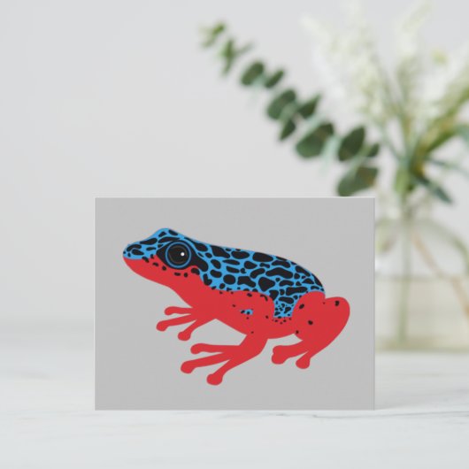 Briefkaart van Poison Dart Frog (Staand voorkant)