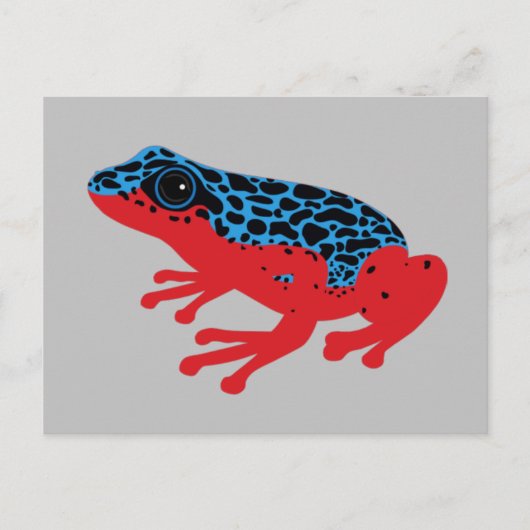 Briefkaart van Poison Dart Frog (Voorkant)