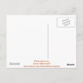 Briefkaart van pompoenen (Achterkant)