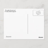 Briefkaart van pompoenen (Achterkant)