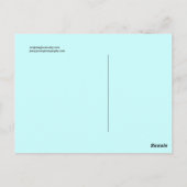 Briefkaart van poolBeer (Achterkant)