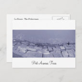 Briefkaart van Port Aransas (Panoramisch) La Pesca (Voorkant / Achterkant)