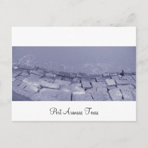 Briefkaart van Port Aransas (Panoramisch) La Pesca