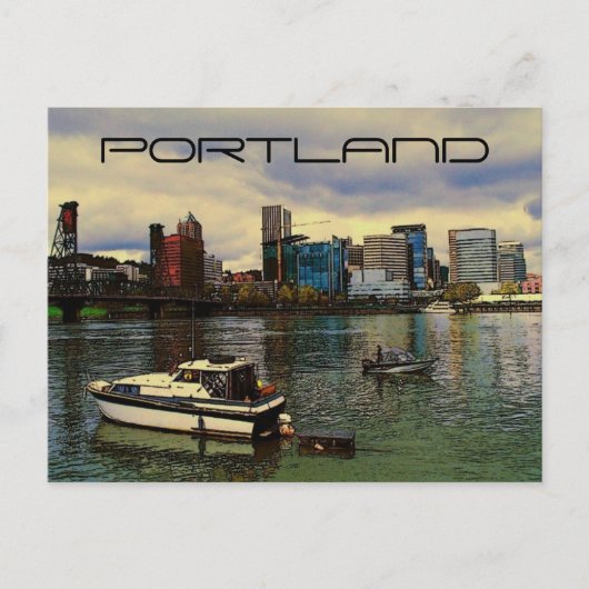 Briefkaart van Portland (OR) (Voorkant)
