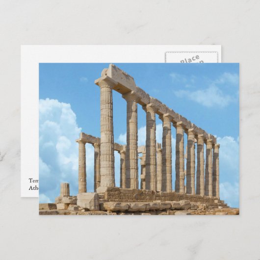 Briefkaart van Poseidon (Voorkant / Achterkant)