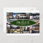 Briefkaart van Praag (Voorkant / Achterkant)