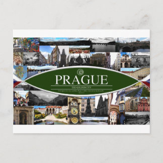 Briefkaart van Praag
