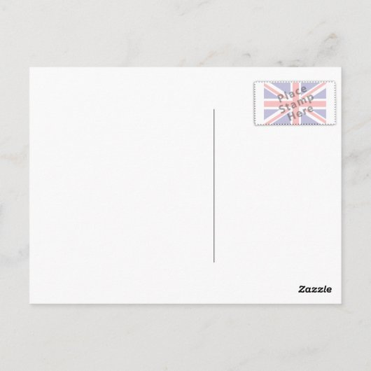 Briefkaart van Prince William en Kate Middleton (Achterkant)