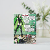 Briefkaart van Queen Rockdora (Staand voorkant)