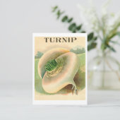 briefkaart van  raapzaadpakket (Staand voorkant)