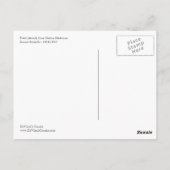 Briefkaart van Rafael Putti (Achterkant)