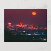 Briefkaart van raketrepen (Voorkant)