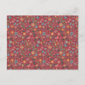 Briefkaart van Red Paisley (Voorkant)