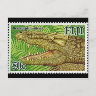 Briefkaart van Reptile Stamp