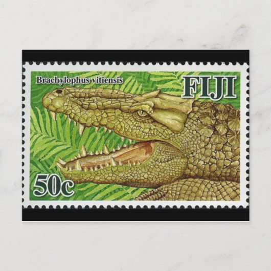 Briefkaart van Reptile Stamp (Voorkant)
