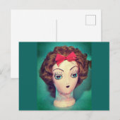 Briefkaart van reuzenkop (Voorkant / Achterkant)