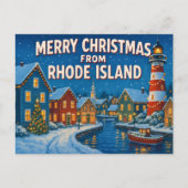 BRIEFKAART VAN RHODE ISLAND (Voorkant)