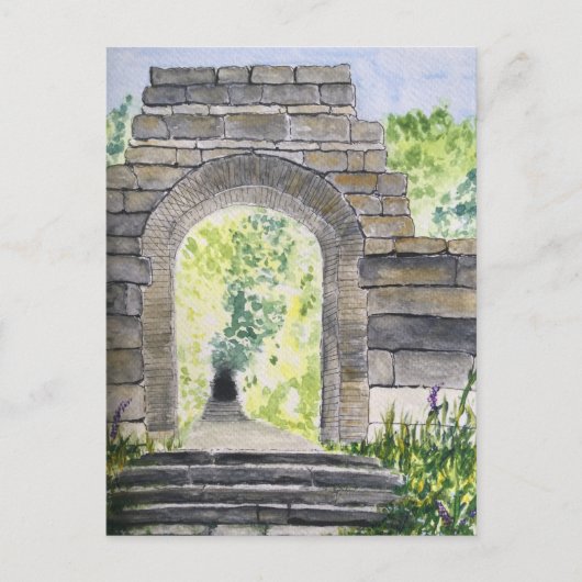 Briefkaart van Rivington Terraced Gardens Archway (Voorkant)