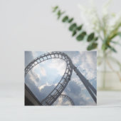 Briefkaart van rolOnderzetter (Staand voorkant)