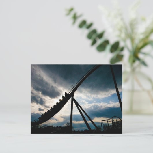 Briefkaart van rolOnderzetter (Staand voorkant)