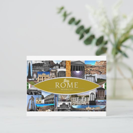 Briefkaart van Rome (Staand voorkant)